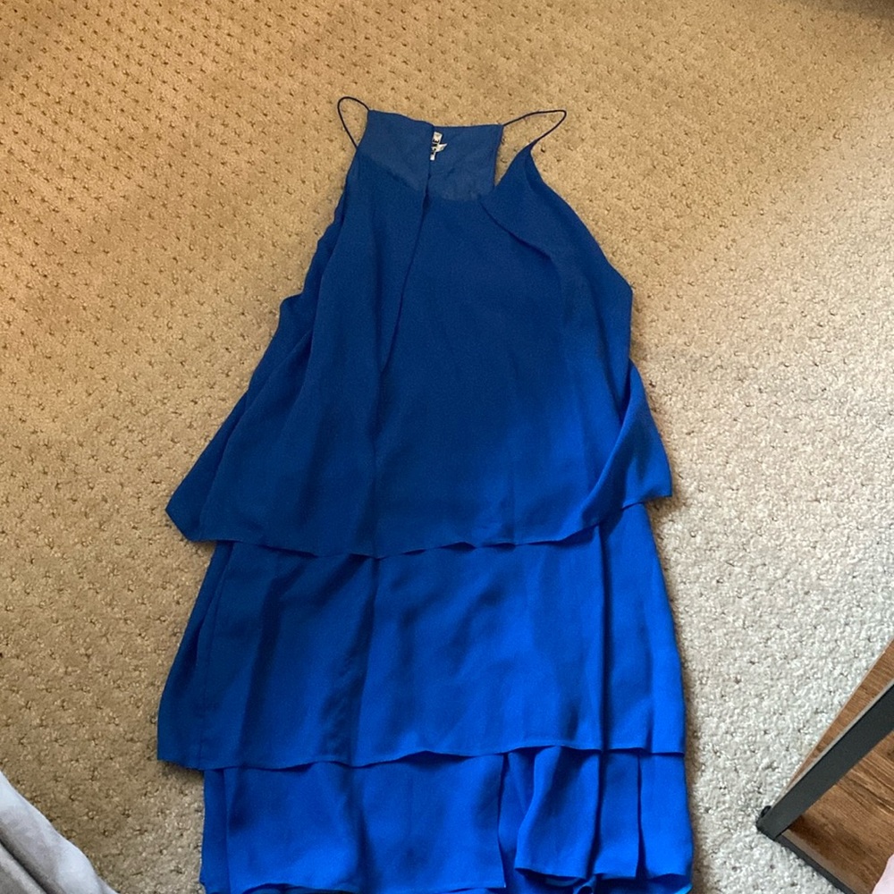 Acme key hold back spaghetti strap dress